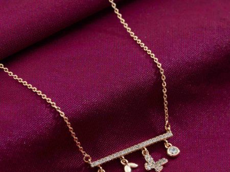 Elegant Necklace (Brass) For Cheap