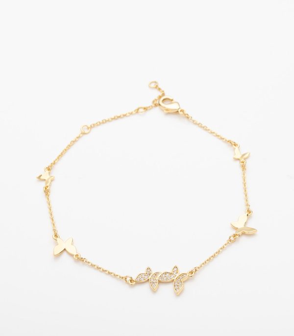 Everyday Cute Bracelet (Brass) For Cheap