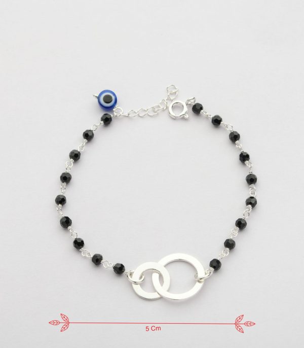 Connected With Love Bracelet (Silver) on Sale