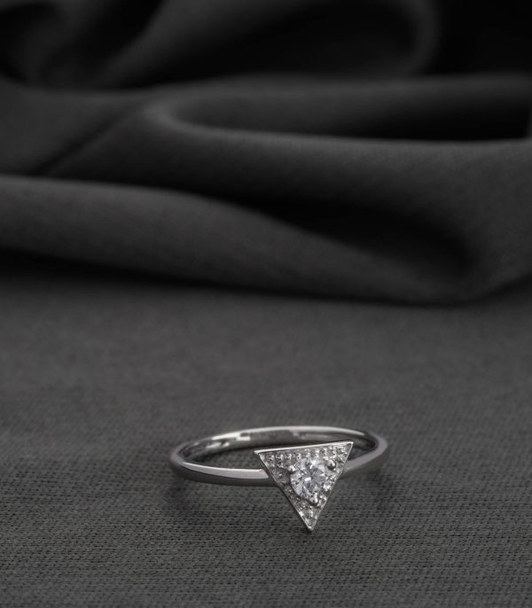 Diamond Angular Allure Ring Online Sale