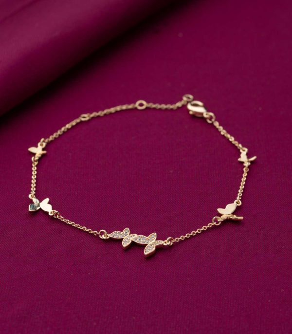 Everyday Cute Bracelet (Brass) For Cheap