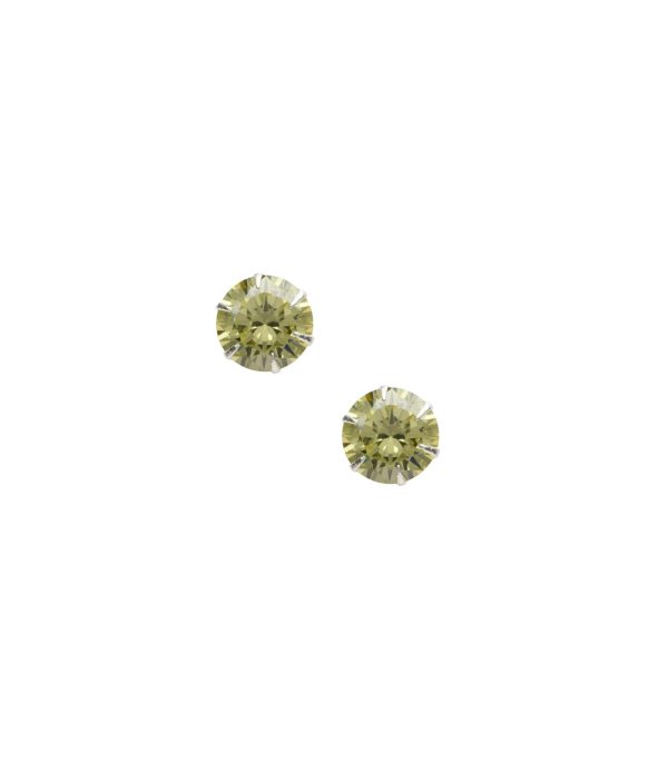 Olive Green Round Tops (Silver) Online