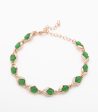 Green Party Bracelet (Brass) Fashion