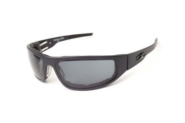 “Bagger” Black Prescription Motorcycle Glasses (Smooth) For Cheap