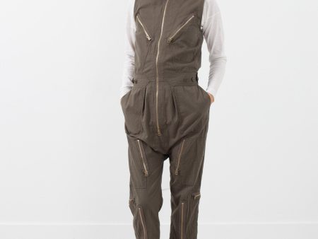 Sleeveless Harem Flightsuit For Sale