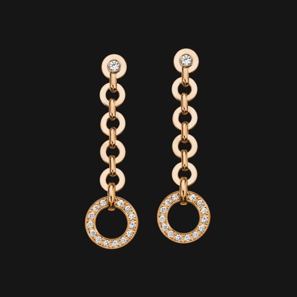 18k Dangling Pendant Earrings Supply