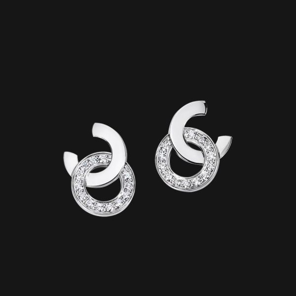 18k Interlinked Earrings Supply