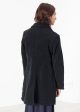 Griffon Coat in Black Hot on Sale