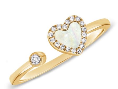 MOP Heart Ring Sale