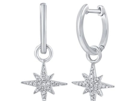 huggie starburst earring Sale