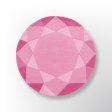 Rose Quartz Round Gem Rug For Discount