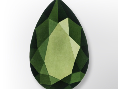 Mini Tsavorite Garnet Drop Gem Rug For Discount