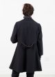 Day Coat in Navy Hot on Sale