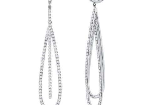 DIAMOND LINK DROP EARRINGS For Discount