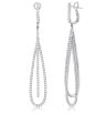 DIAMOND LINK DROP EARRINGS For Discount