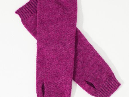 Pikki Mittens in Fuchsia Cheap