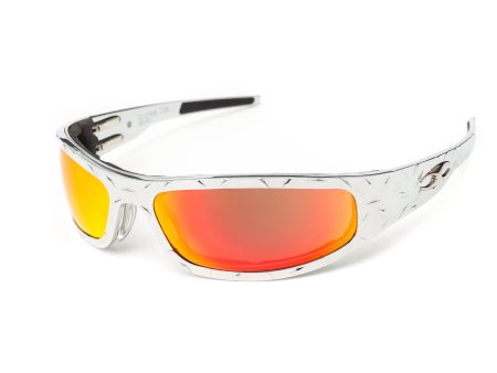 Baby Bagger Chrome Prescription Motorcycle Glasses (Diamond) Fashion