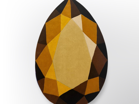 Topaz Drop Gem Rug Online now