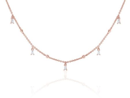 Baguette Necklace Online