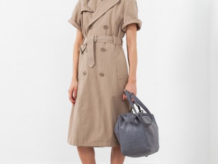 Rolled Sleeve Trenchcoat Cheap