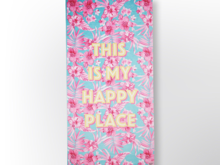 This is My Happy Place  Beach Towel Supply