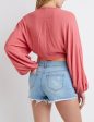 Floral Frayed Hem Denim Shorts Discount