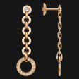 18k Dangling Pendant Earrings Supply