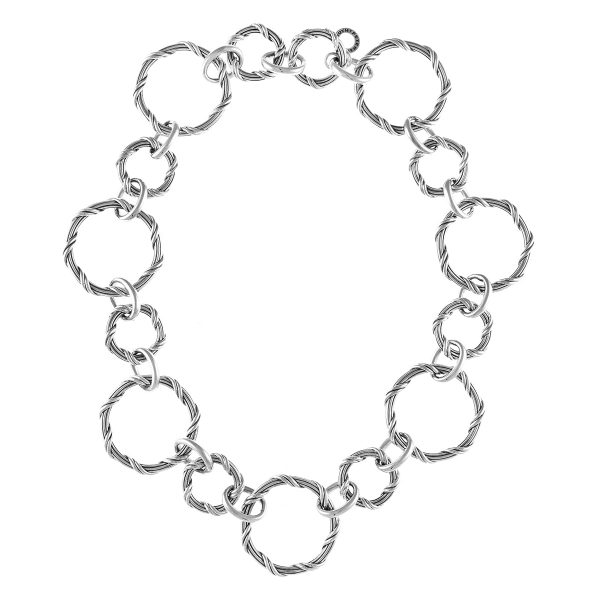 Signature Classic Statement Link Necklace in sterling silver 18 , 135.0 g Fashion