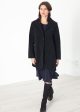 Griffon Coat in Black Hot on Sale