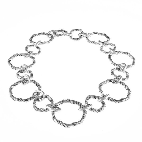 Signature Classic Statement Link Necklace in sterling silver 18 , 135.0 g Fashion