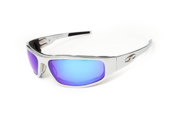 “Bagger” Chrome Prescription Motorcycle Glasses (Smooth) For Cheap