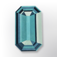 Blue Emerald Gem Rug For Sale