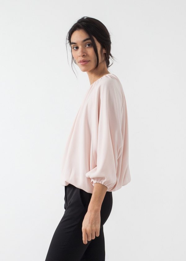 Bubble Peasant Top Hot on Sale