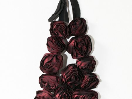 Rose Necklace in Red Online now