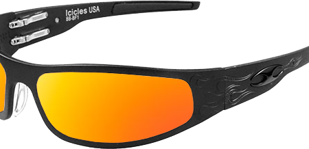 Baby Bagger Black Prescription Motorcycle Glasses (Flames) Online now