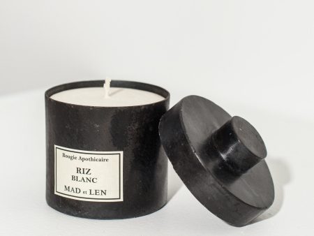 Candle in Riz Blanc Fashion