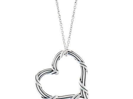 Signature Classic Heart Necklace in sterling silver Online