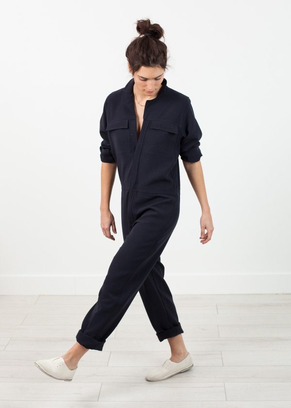 Worker Jumpsuit in Navy on Sale