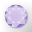 Amethyst Lilac Round Gem Rug Supply