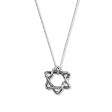 Signature Classic Mini Star of David Necklace in sterling silver Online now