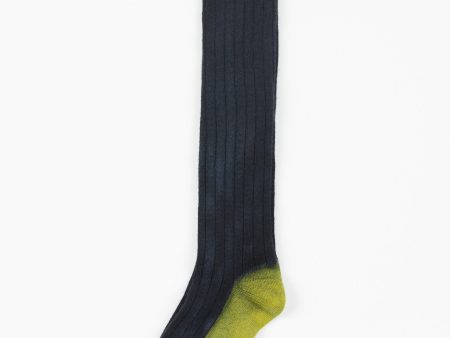 Cashmere Knit Sock in Blue Discount