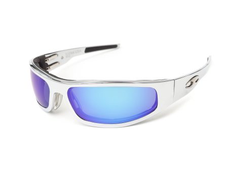 Baby Bagger Chrome Motorcycle Sunglasses (Smooth) For Sale