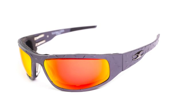 “Bagger” Gunmetal Motorcycle Sunglasses (Diamond) Supply