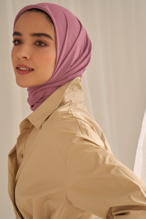 Everyday Chiffon Hijab - Dark Mauve Online Hot Sale