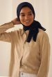 Everyday Chiffon Hijab - Navy For Sale