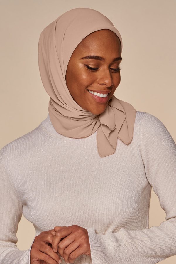 Everyday Chiffon Hijab - Blush Sale