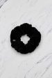 Small Velvet Shaping Scrunchie – Black For Sale