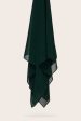 Everyday Chiffon Hijab - Forest Green Online