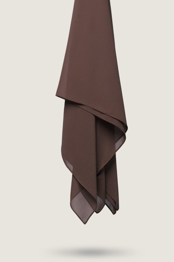 Everyday Chiffon Hijab - Cocoa For Cheap