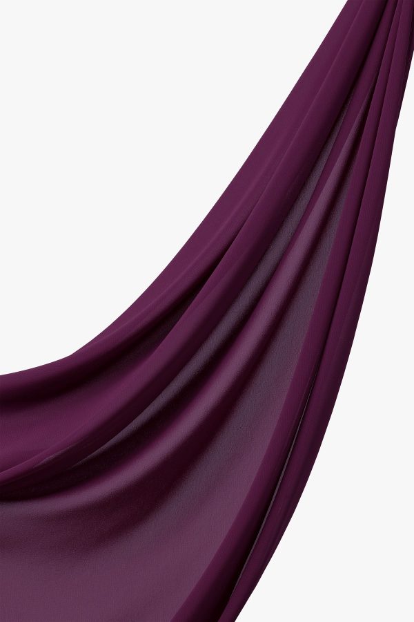 Everyday Chiffon Hijab - Plum Online